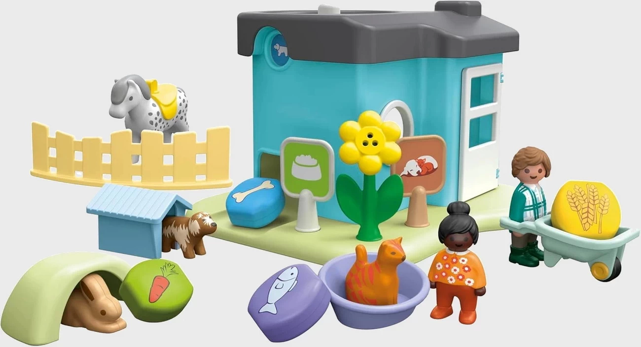 Playmobil 71690 - Tierpension mit Futterspender - Junior
