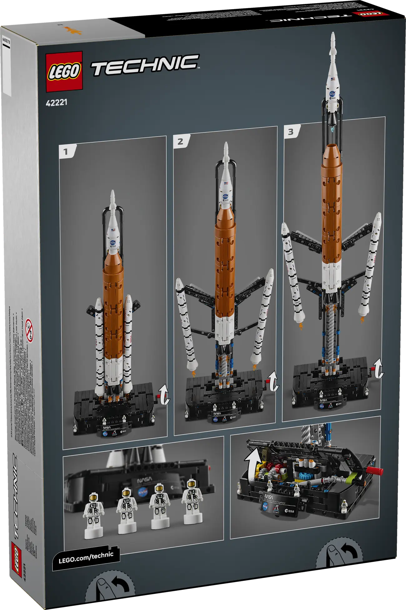 LEGO Technic - NASA Artemis SLS-Schwerlastrakete (42221)
