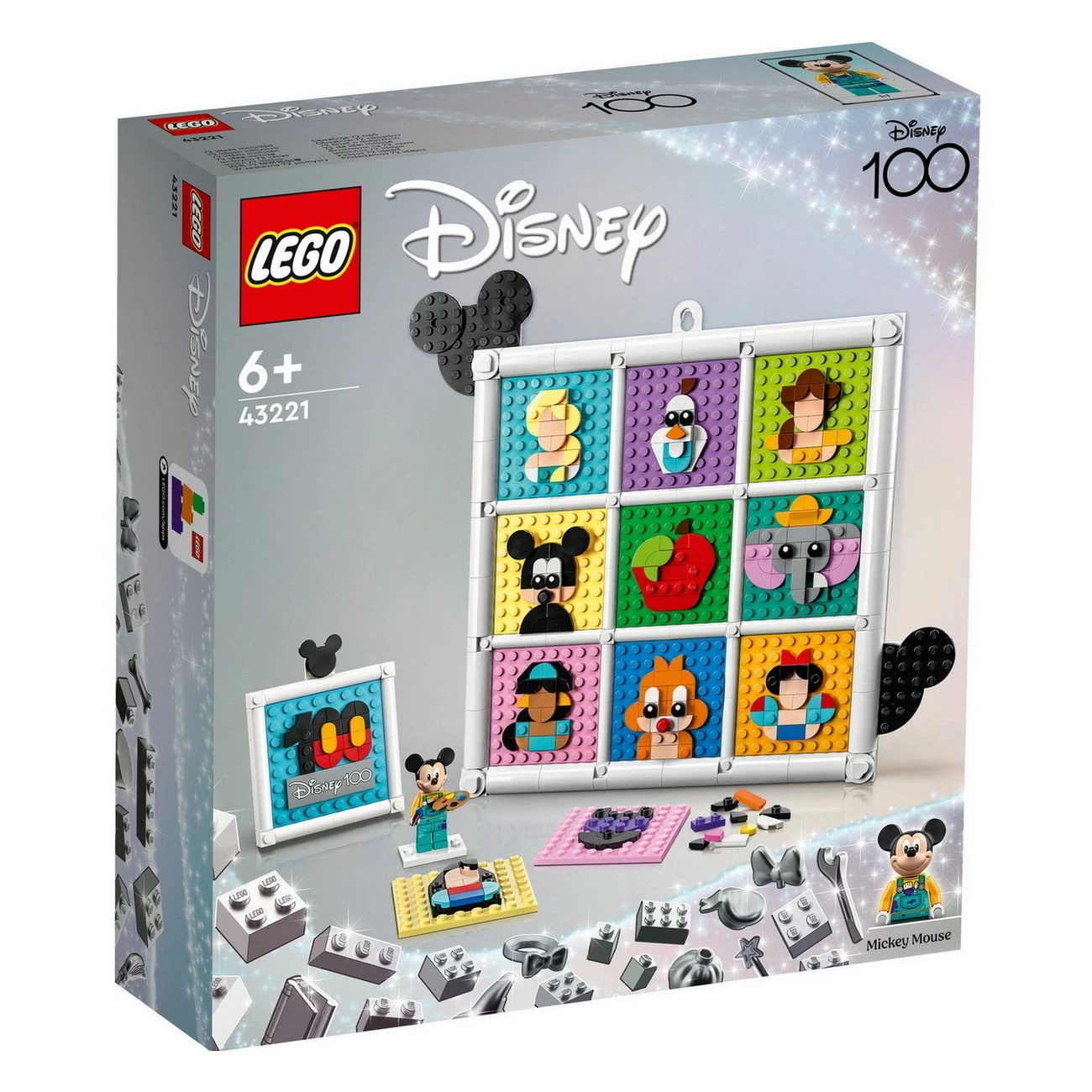 LEGO Disney 43221 - 100 Jahre Disney Zeichentrickikonen