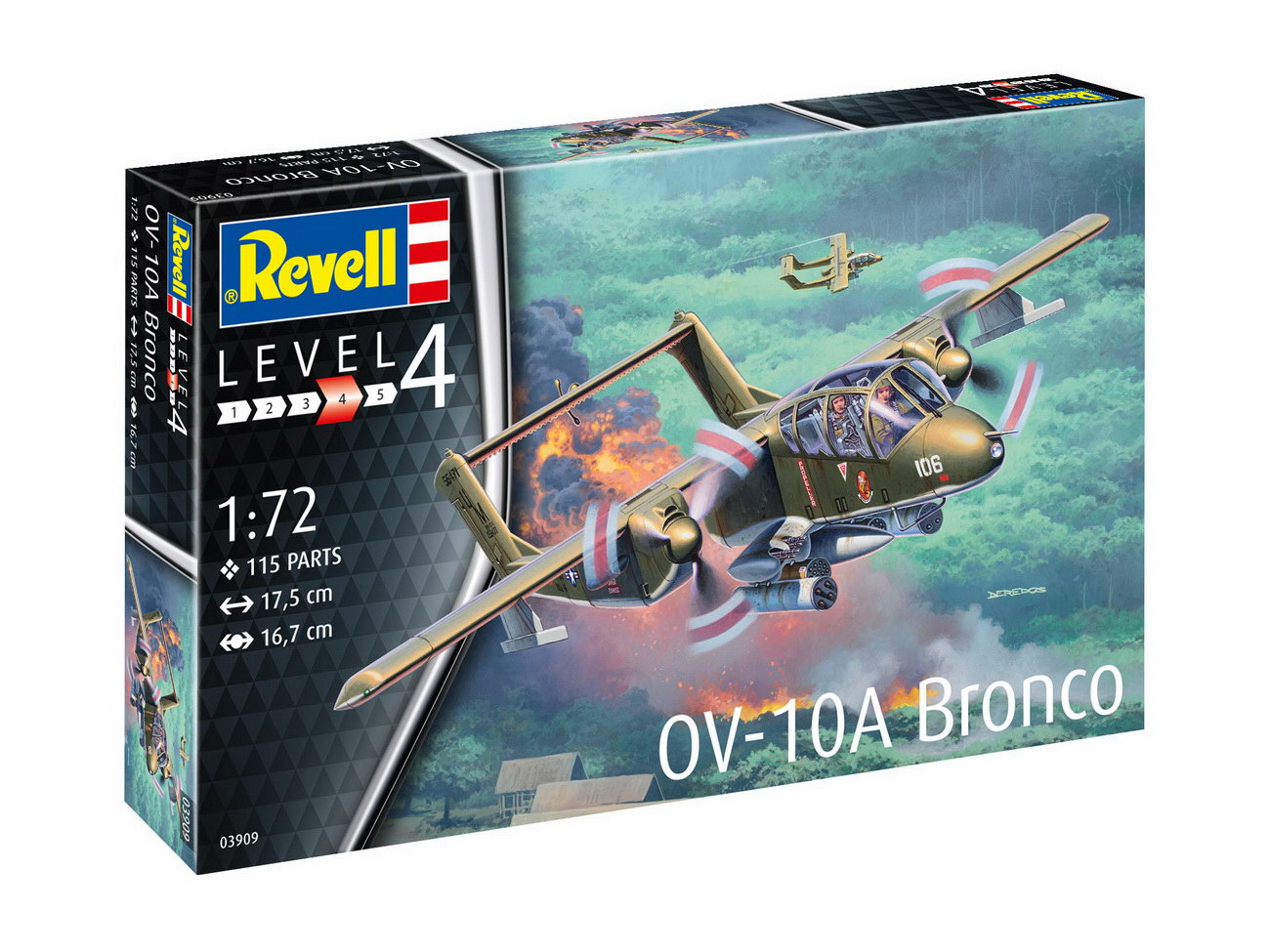 Revell 03909 - OV-10A Bronco Modell Flugzeug
