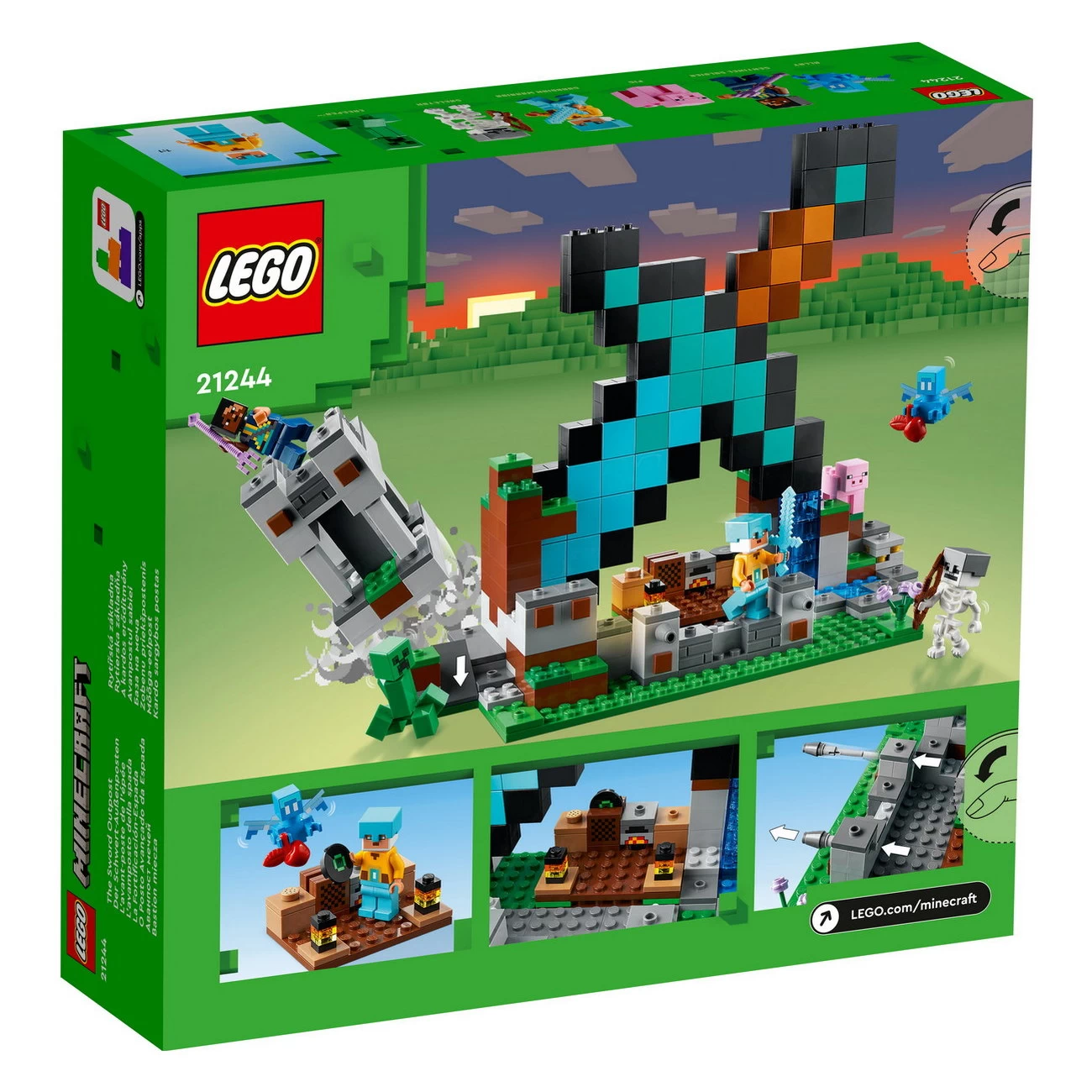 LEGO Minecraft 21244 - Der Schwert-Außenposten