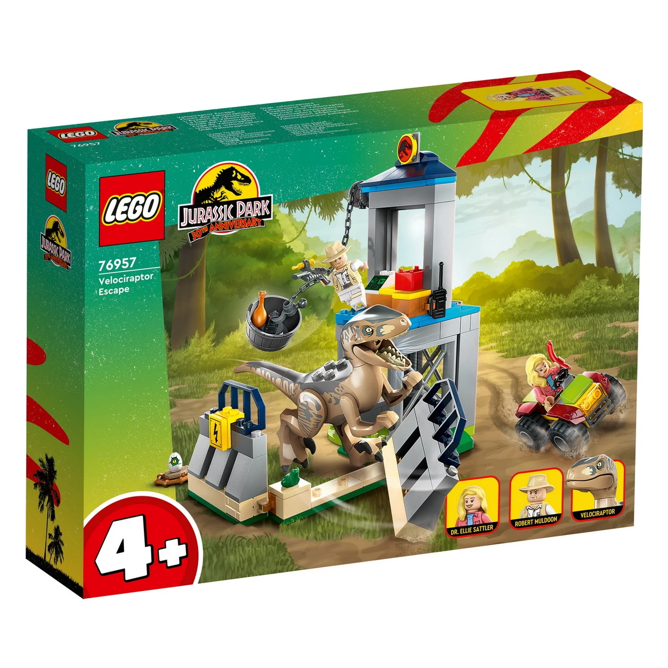 LEGO Jurassic Park - Flucht des Velociraptors (76957)