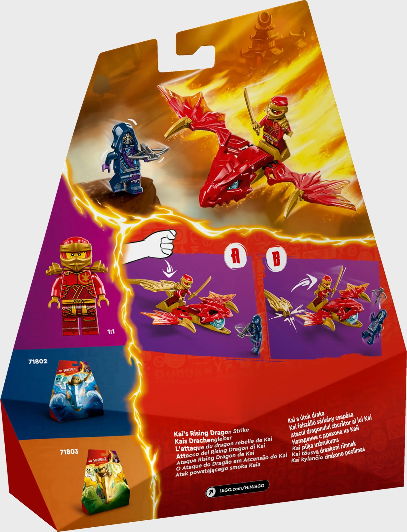 LEGO Ninjago 71801 - Kais Drachengleiter