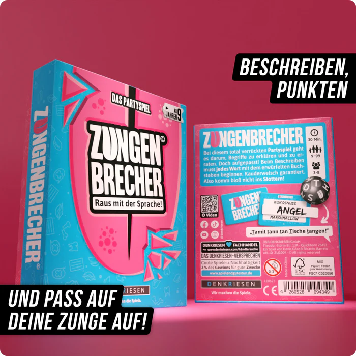 ZUNGENBRECHER – Raus mit der Sprache - ab 9 Jahre (DENKRIESEN)