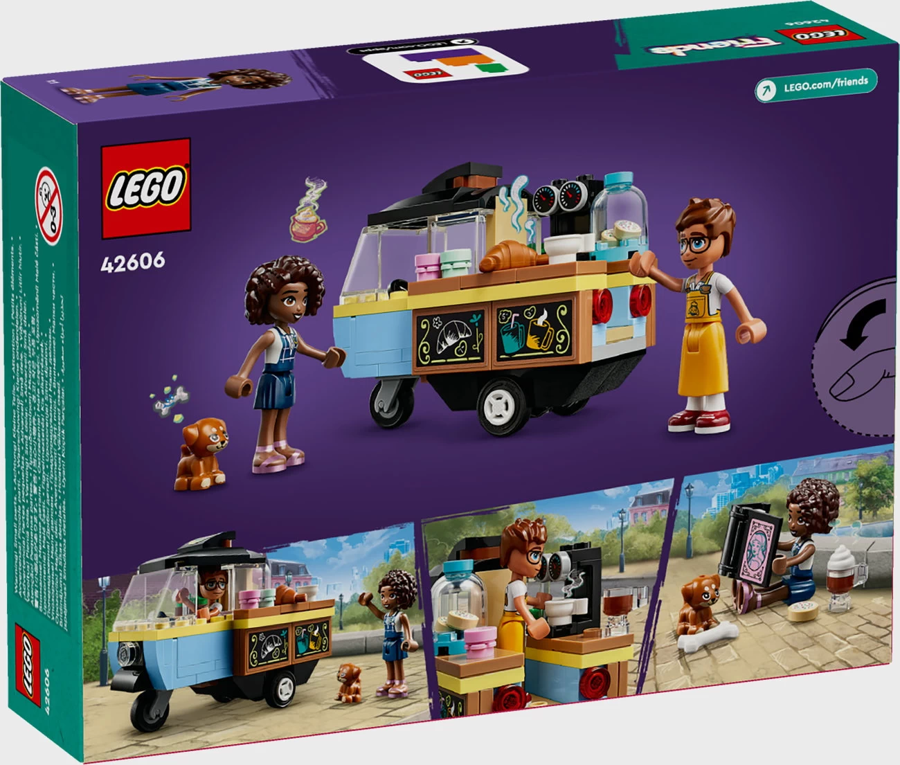 LEGO Friends 42606 - Rollendes Cafe