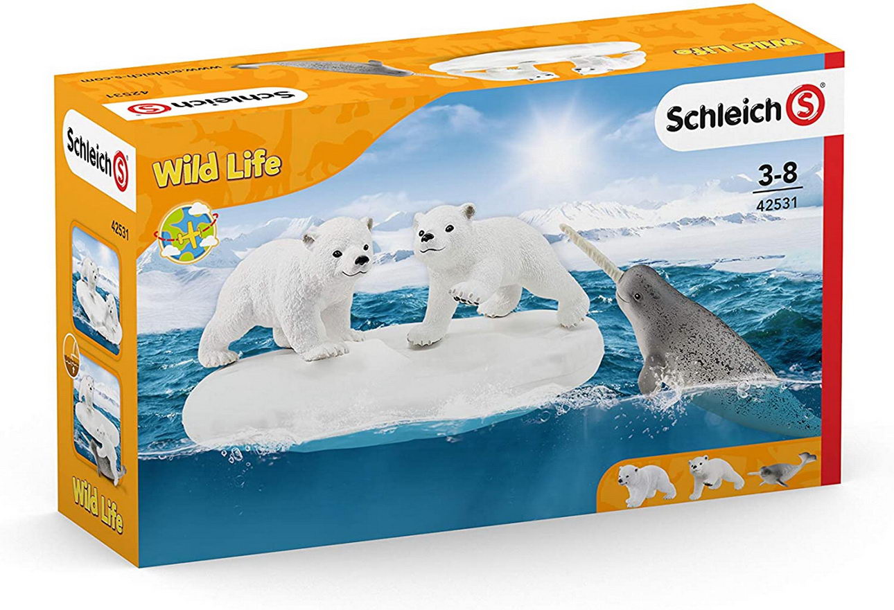Eisbären Rutschpartie - Schleich 42531 Wild Life