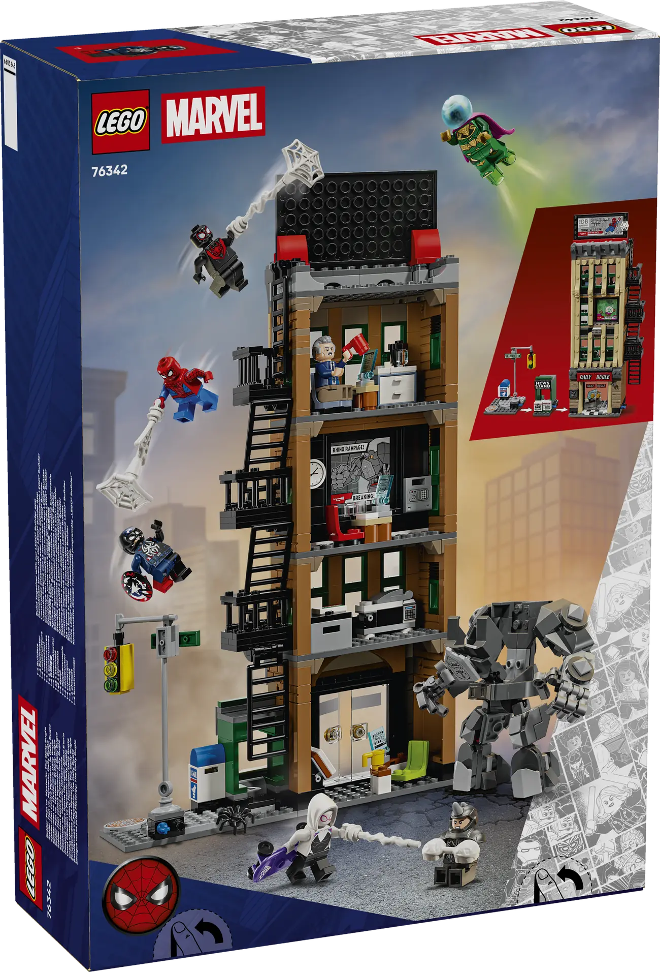 LEGO | Marvel - Spider-Man vs. Mysterio: Daily Bugle (76342)