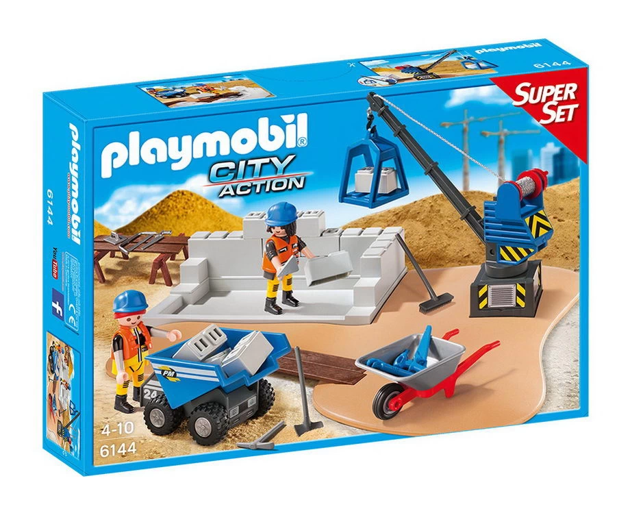 Playmobil 6144 - SuperSet Baustelle (SuperSet)