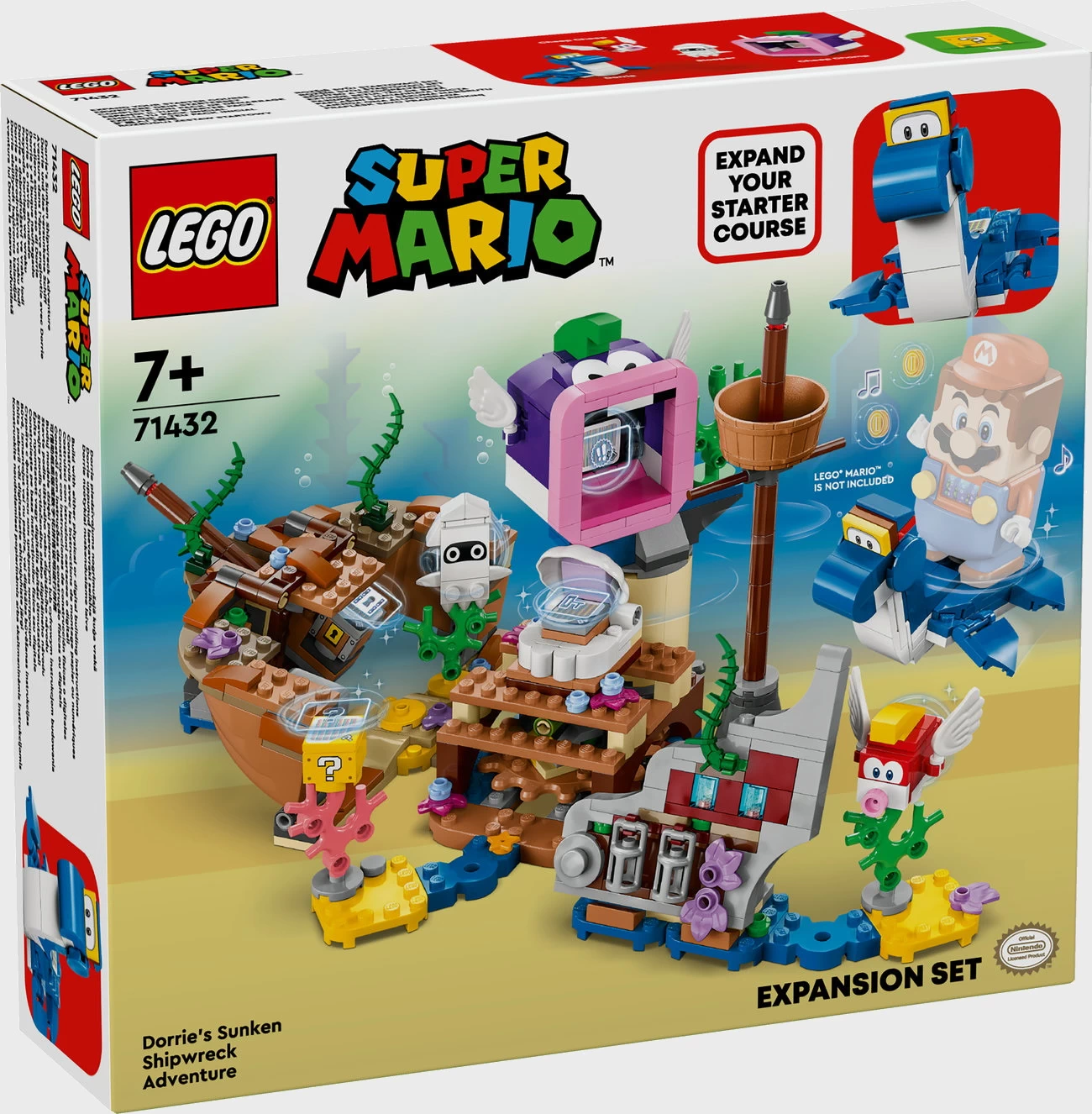 LEGO Super Mario 71432 - Dorrie und das versunkene Schiff - Erweiterungsset