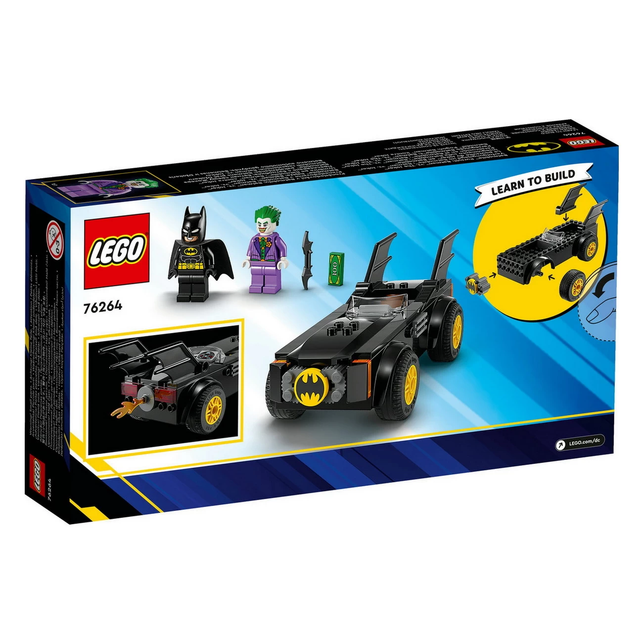 LEGO Super Heroes DC 76264 -  Verfolgungsjagd im Batmobile: Batman vs Joker