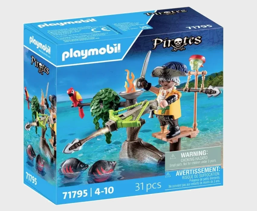 Playmobil 71795 - Pirat mit Balliste - Pirates