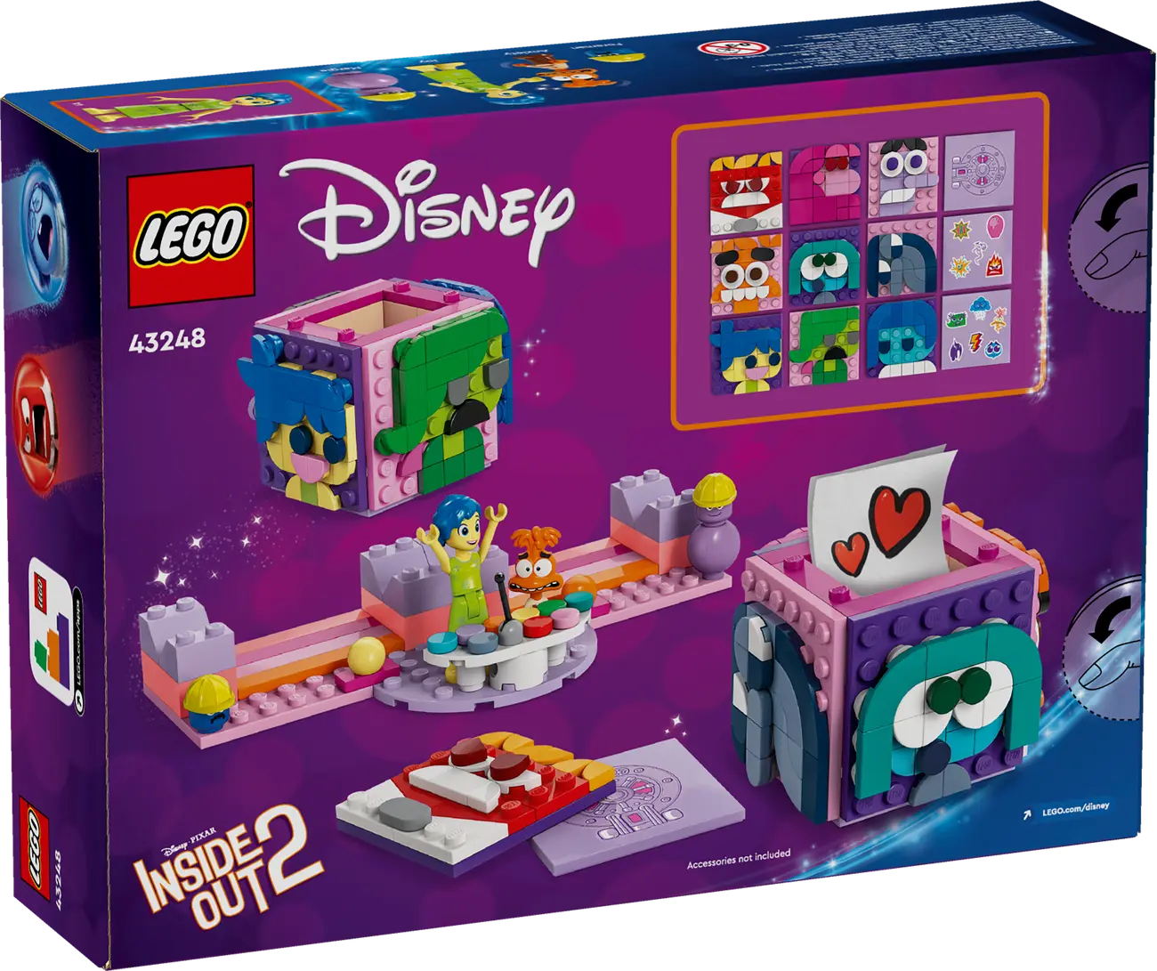 LEGO Disney 43248 - Alles steht Kopf 2 Stimmungswürfel