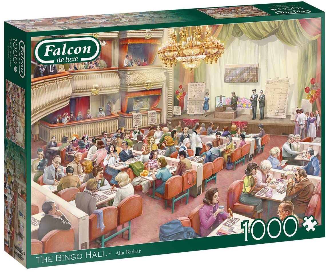 Puzzle - Die Bingo Halle (Falcon de Luxe) - 1000 Teile