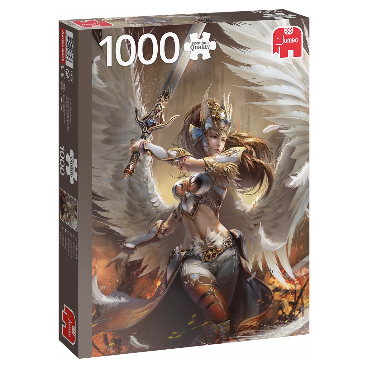 Puzzle - Angel Warrior Engelskriegerin (Jumbo Premium Collection) - 1000 Teile