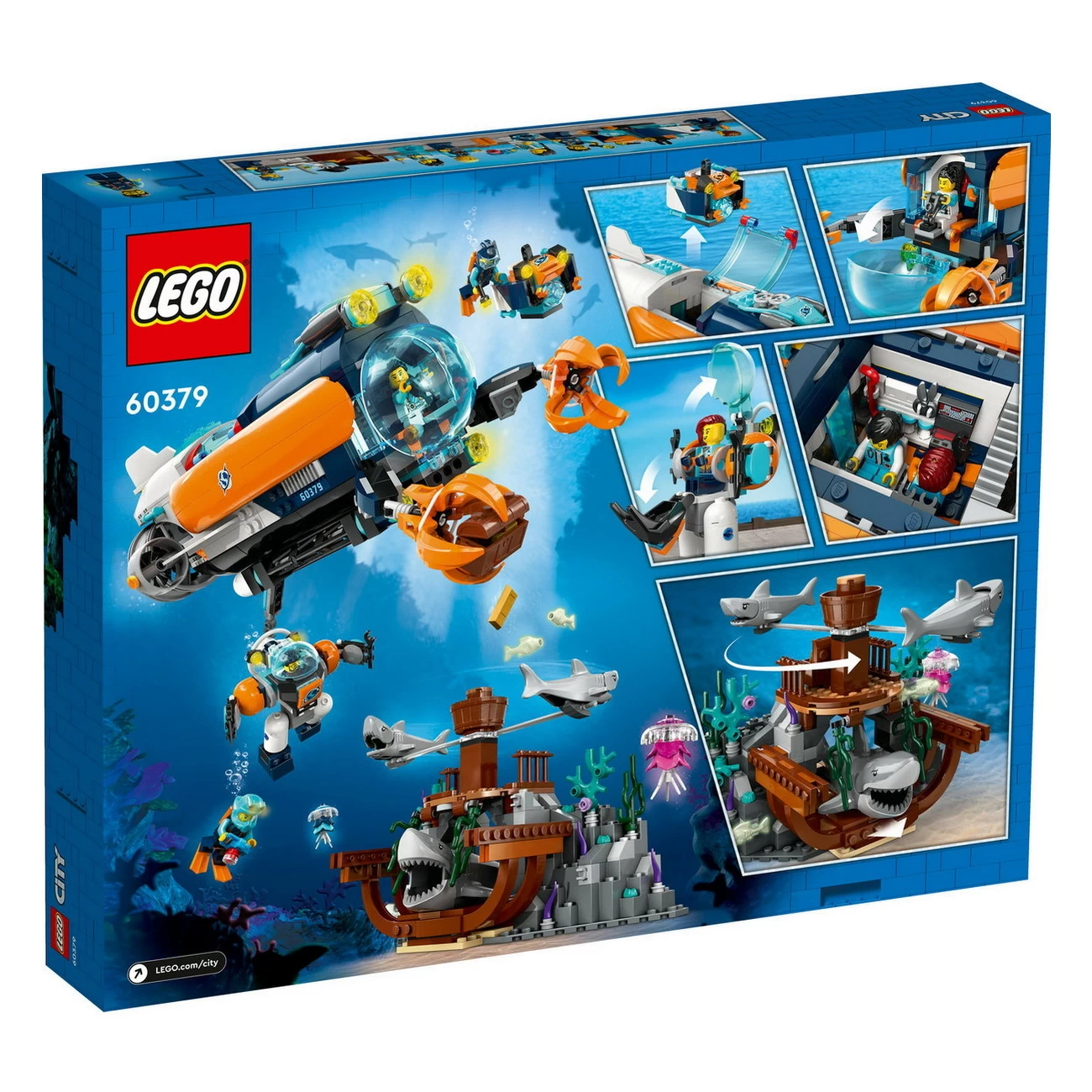 LEGO City 60379 - Forscher-U-Boot