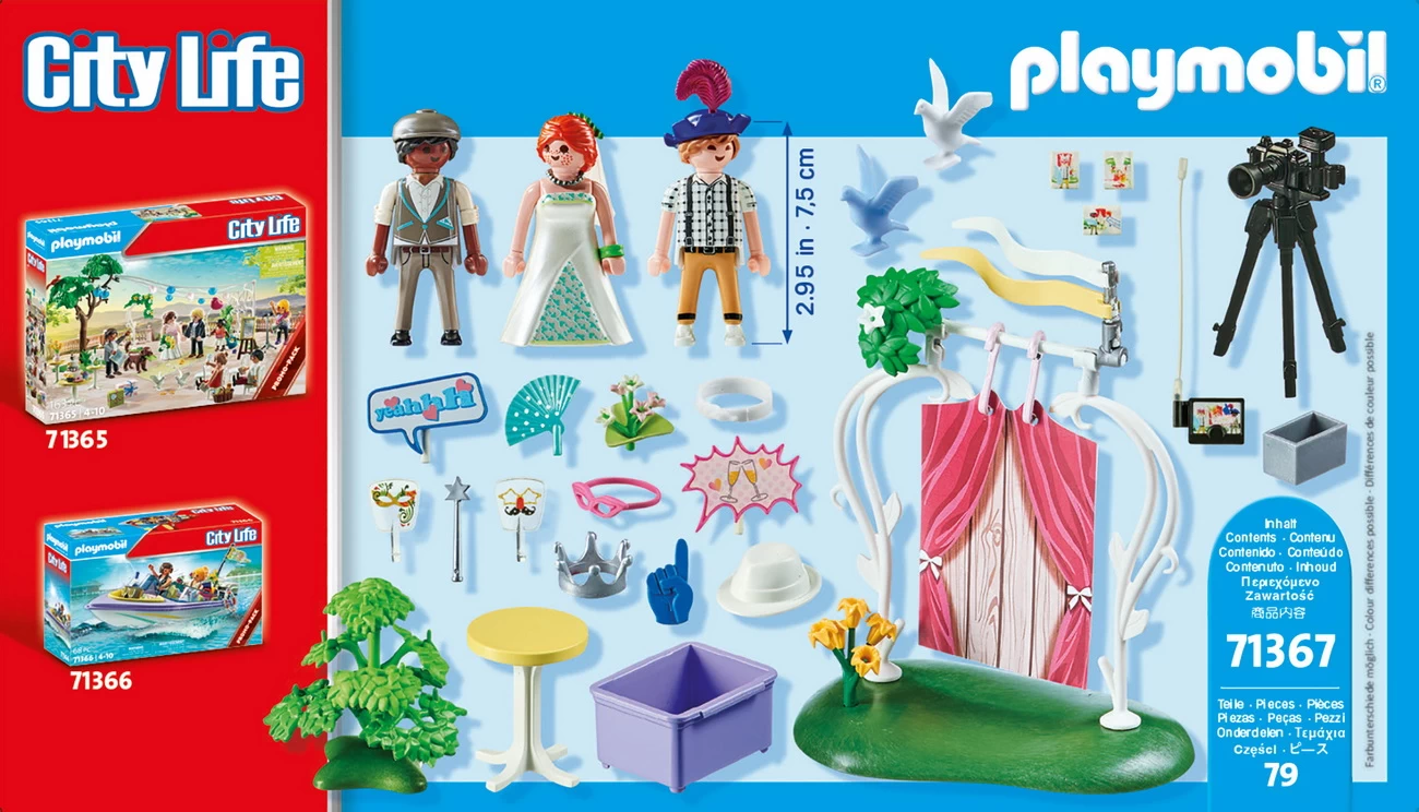 Playmobil 71367 - Hochzeits Fotobox - City Life