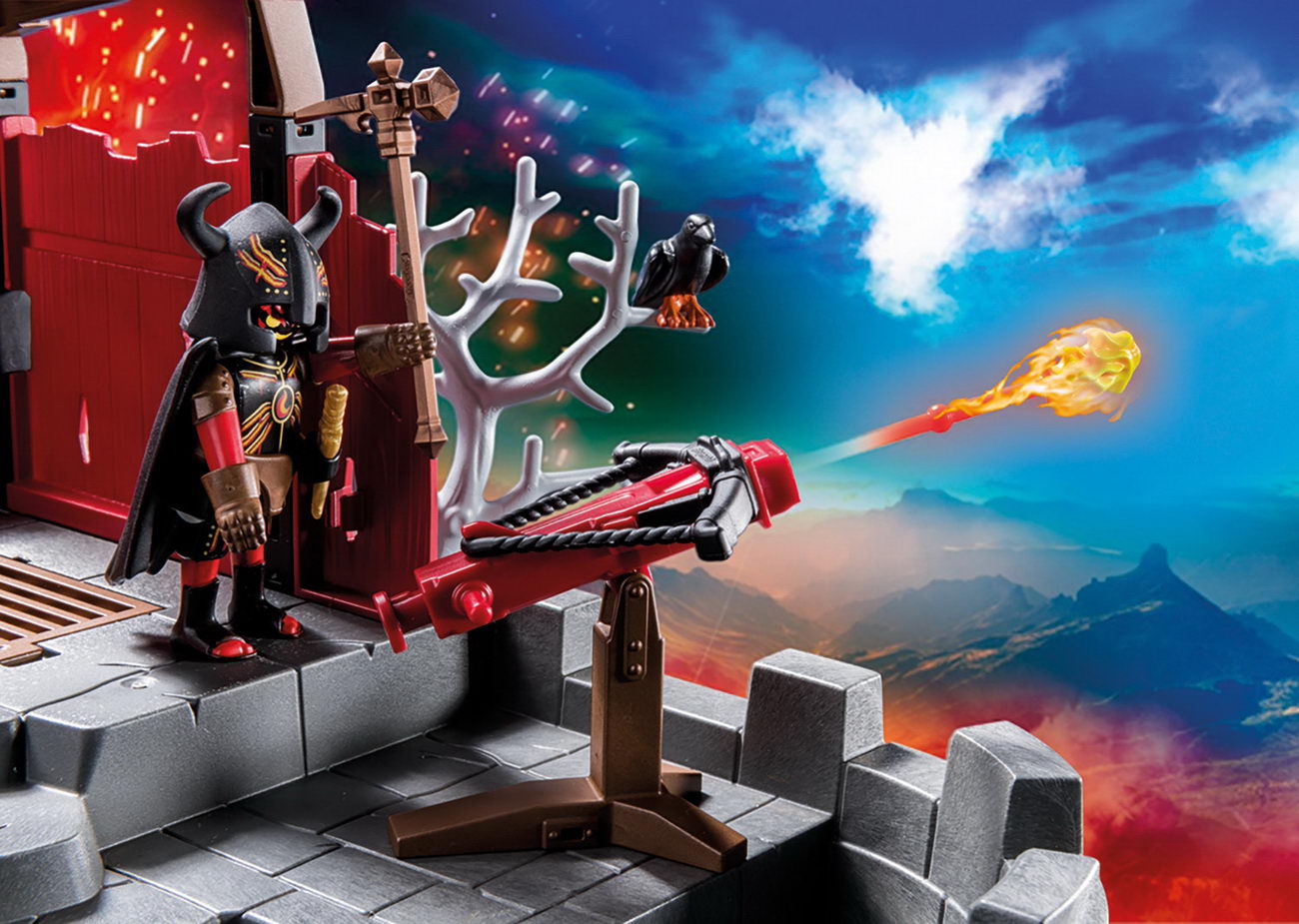 Playmobil 70390 - Burnham Raiders Lavamine - Novelmore