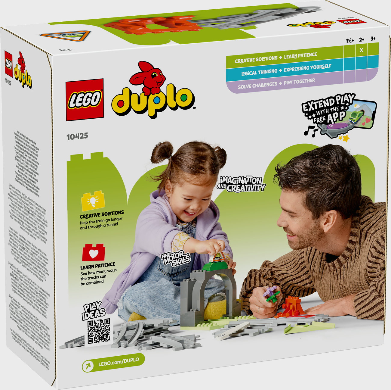 LEGO DUPLO 10425 - Eisenbahntunnel und Schienen