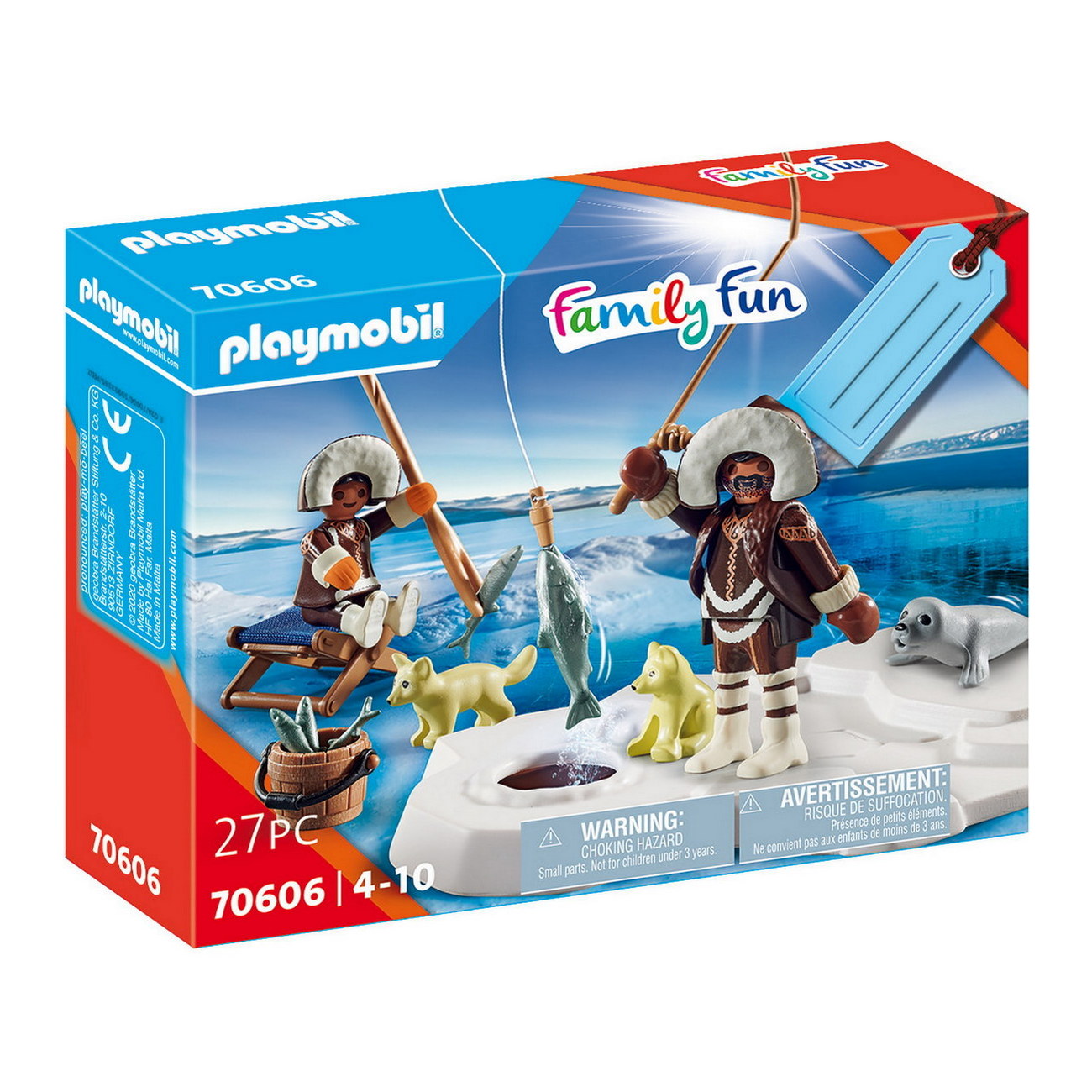 Playmobil 70606 - Geschenkset Eisangler - Family Fun