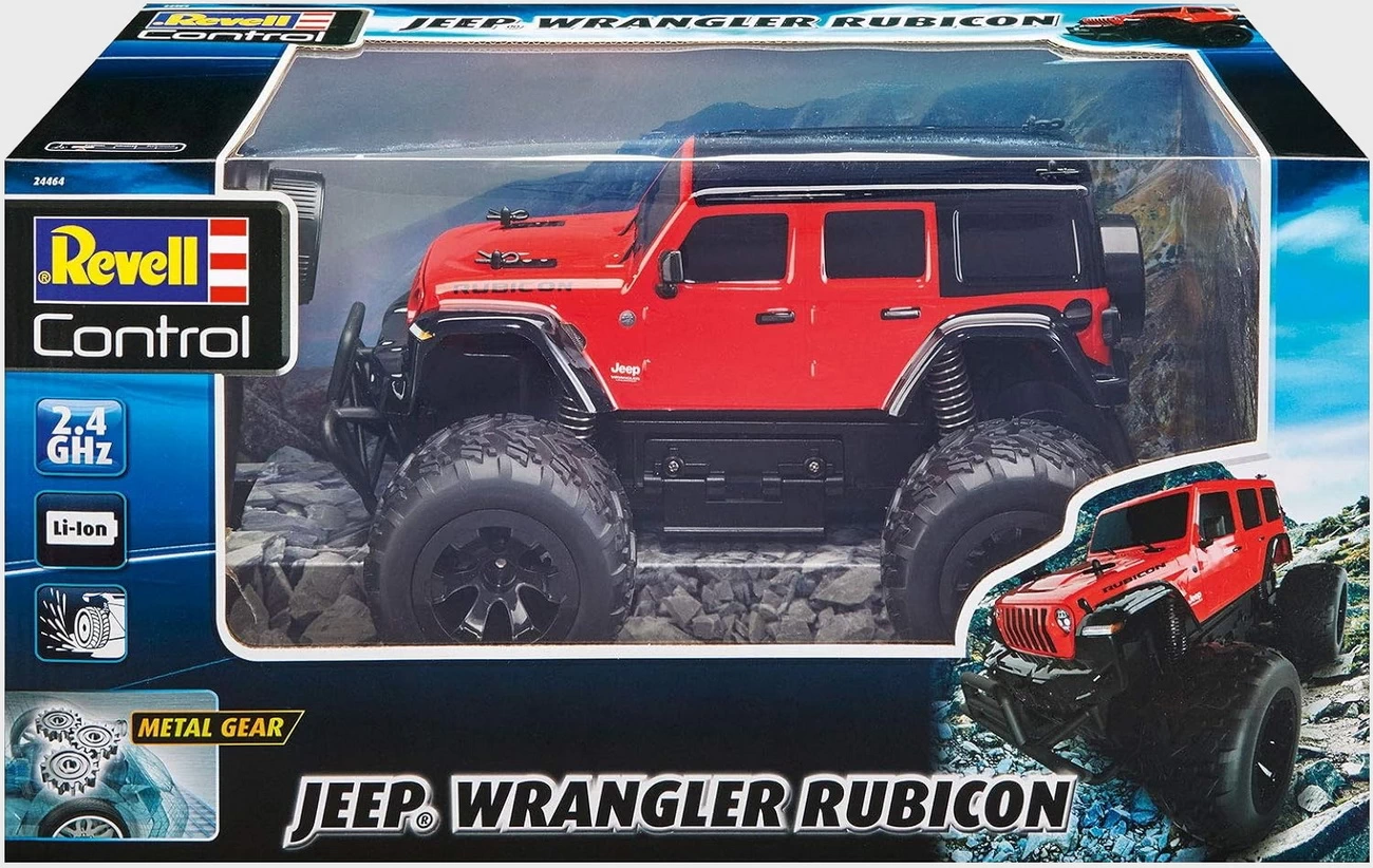 Revell Control 24464 - Jeep Wrangler Rubicon RC Auto