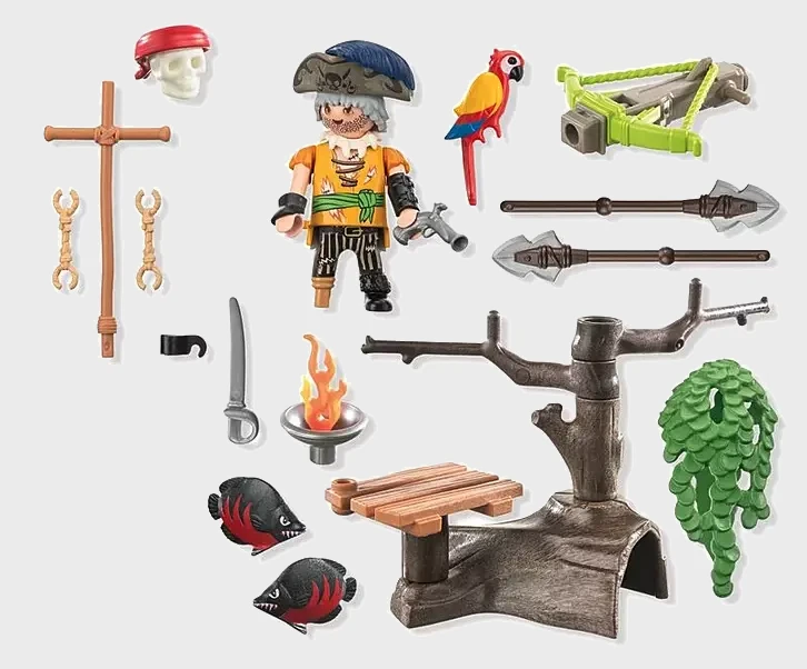 Playmobil 71795 - Pirat mit Balliste - Pirates