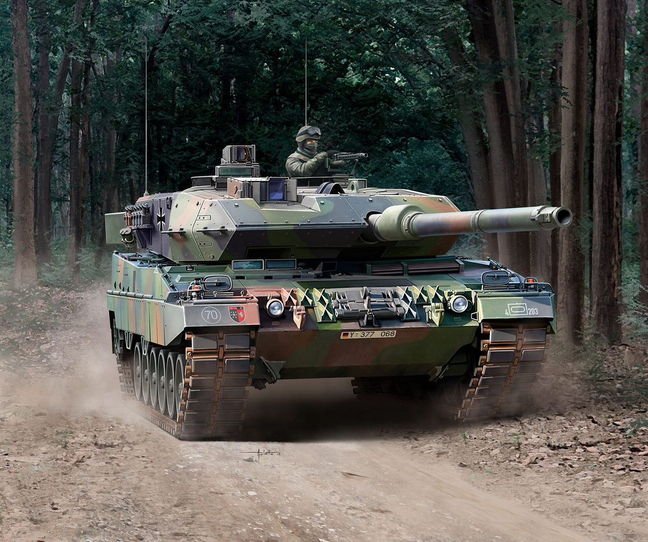 Revell 03281 - Leopard 2 A6 / A6NL - Panzer Modell