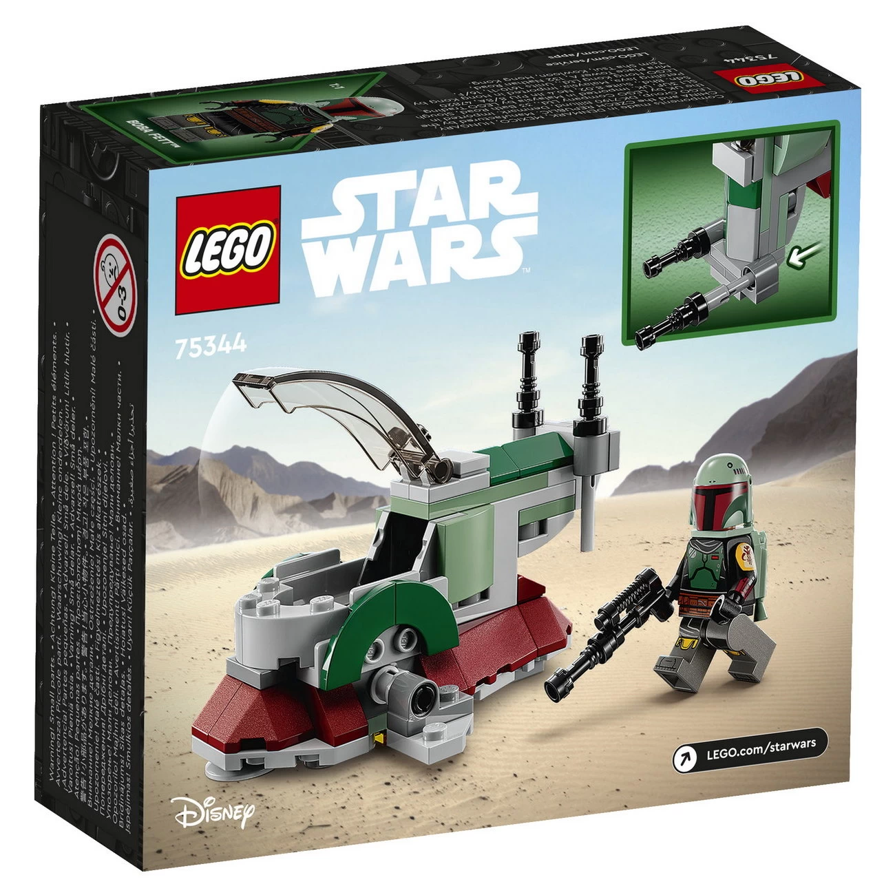 LEGO Star Wars 75344 - Boba Fetts Starship Microfighter