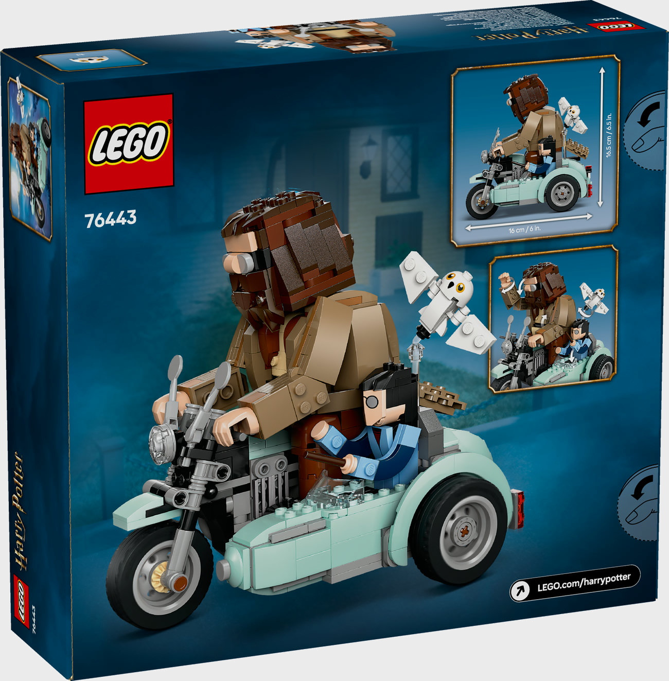 LEGO Harry Potter 76443 - Hagrids und Harrys Motorradtour