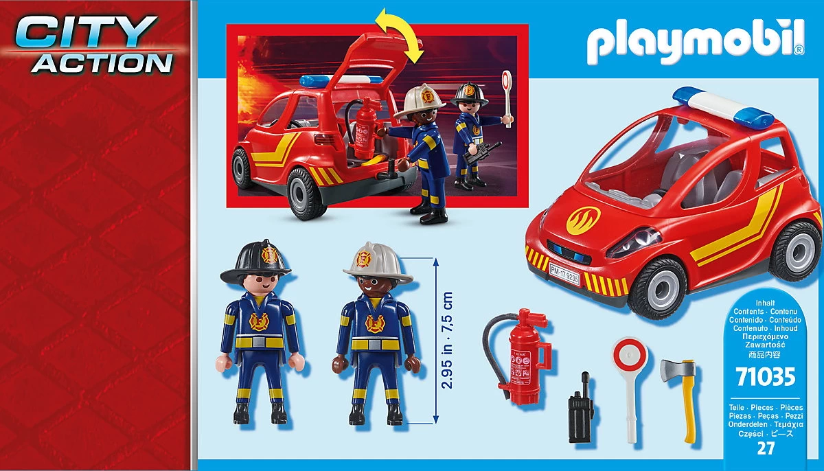 Playmobil 71035 - Feuerwehr Kleinwagen - City Action