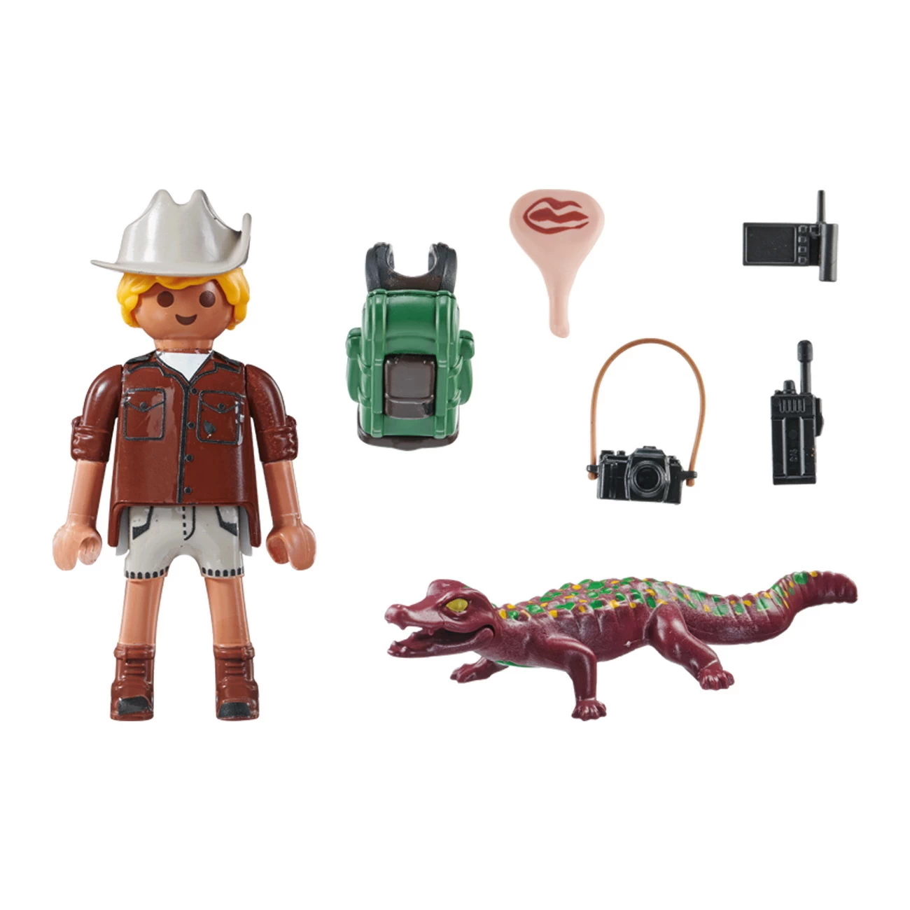 Playmobil 71168 - Forscher mit jungem Kaiman - Special Plus