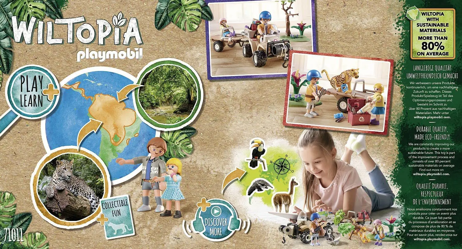 Playmobil 71011 - Tierrettungs Quad - WILTOPIA