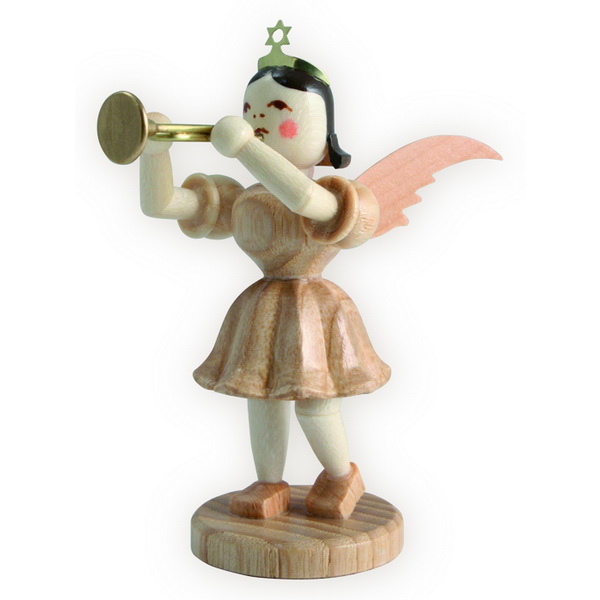 Blank Kurzrock-Engel mit Trompete