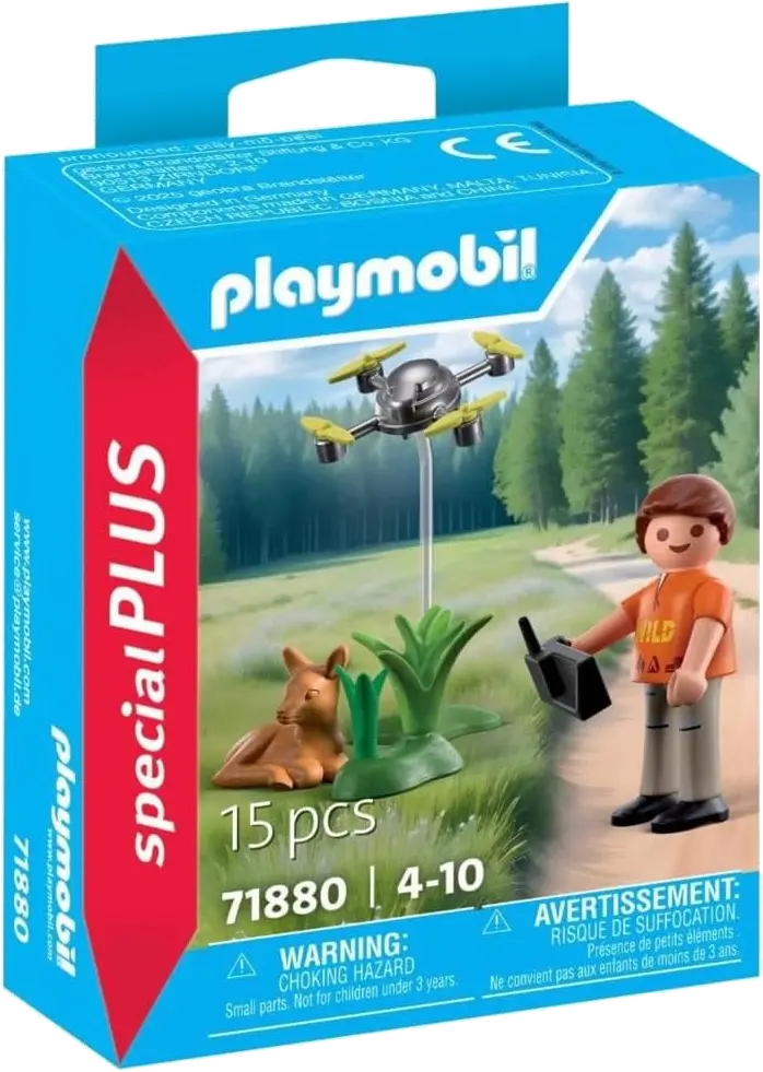 Playmobil 71880 - Rehkitz Rettung mit Drohne - Special Plus