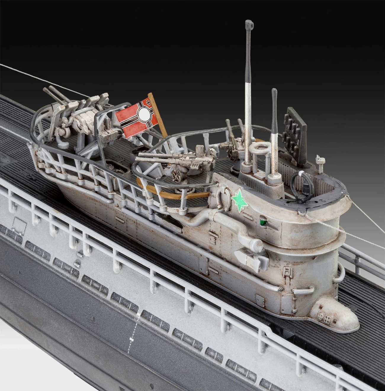 Revell 05167 - Deutsches U-Boot Typ IX C/40 U190 Modell