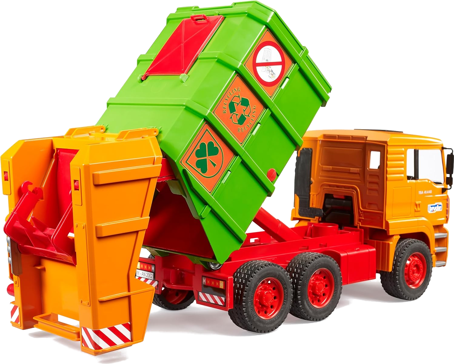 BRUDER 01056 – MAN TGA Müll-LKW - 50 Jahre Bruder