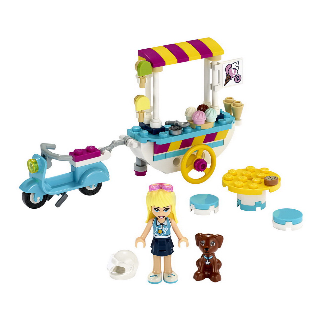 LEGO Friends - Stephanies mobiler Eiswagen (41389)