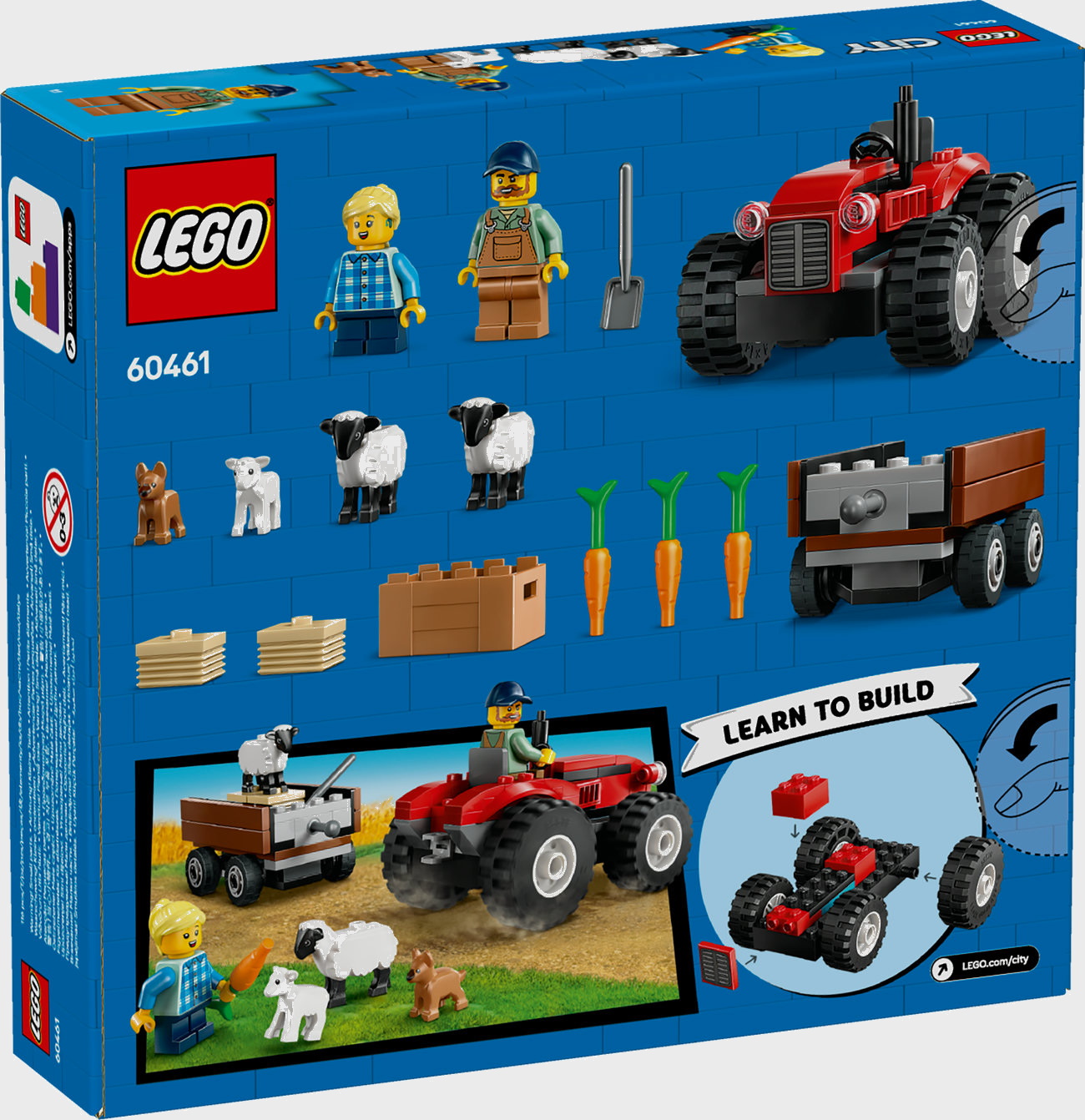 LEGO City 60461 - Traktor mit Anhänger