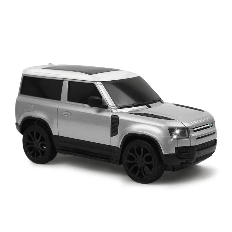 siva - Land Rover Defender 1:24 2.4 GHz RTR silber (51055)