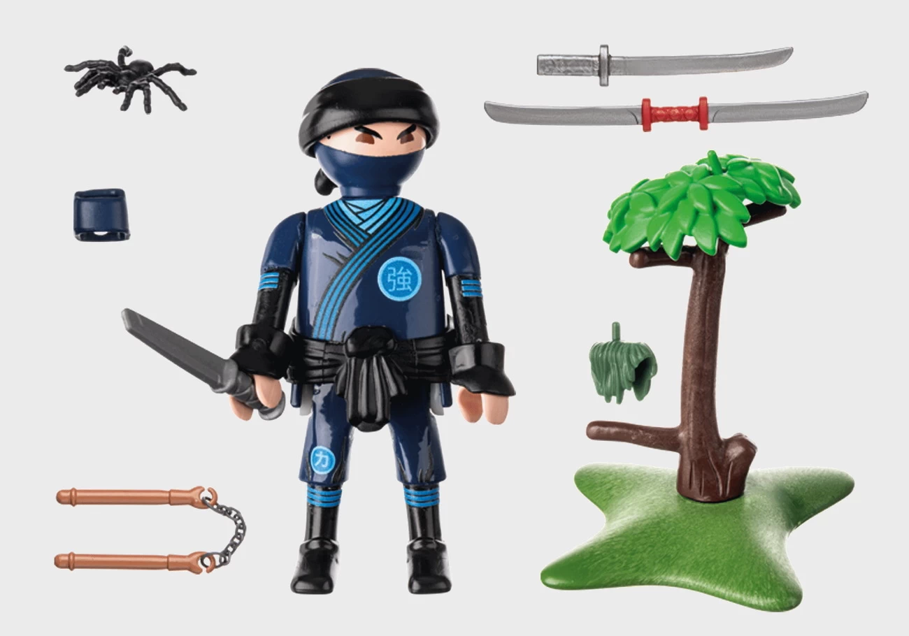 Playmobil 71481 - Ninja mit Ausrüstung - Special Plus