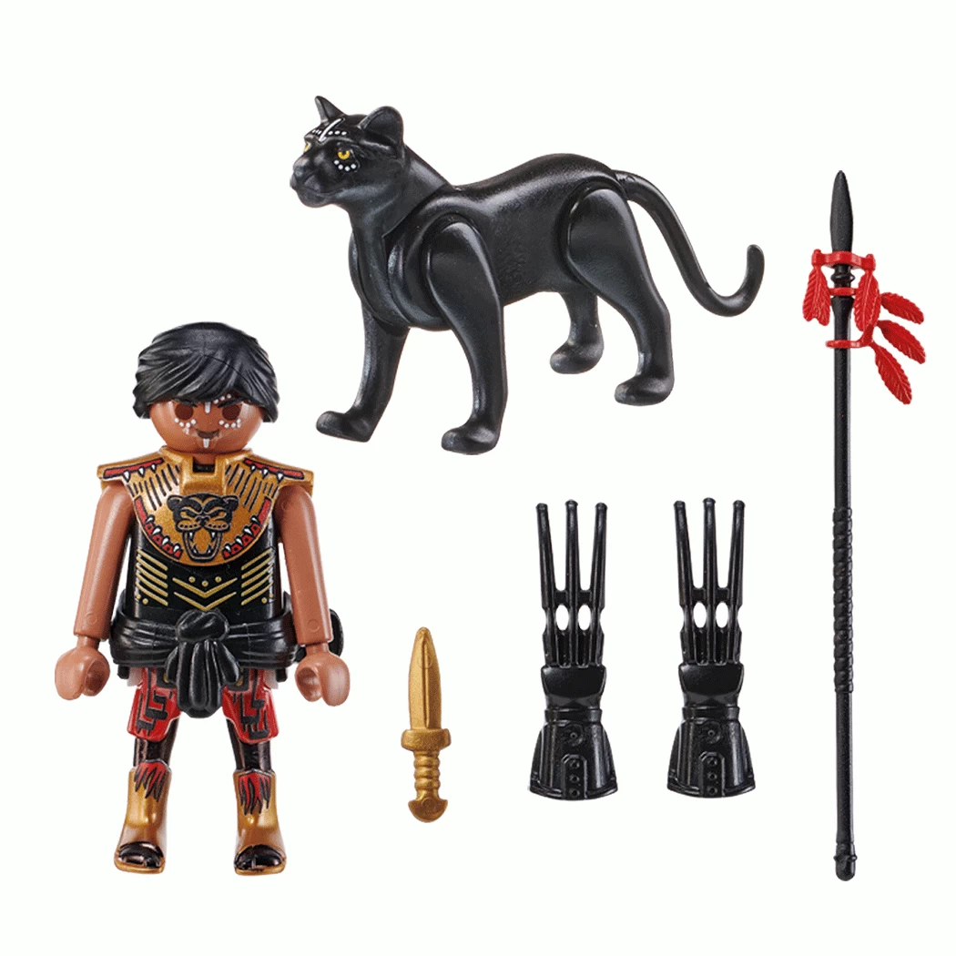 Playmobil 70878 - Krieger mit Panther - Special Plus