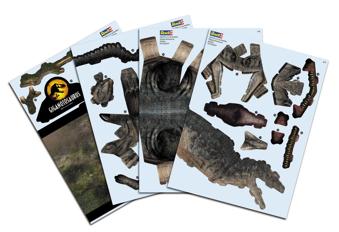 Revell 00240 - Jurassic World Dominion - Giganotosaurus - 3D Puzzle