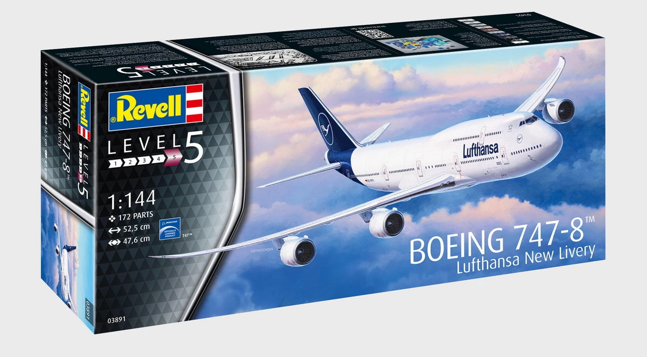 Revell 03891 -  Boeing 747-8 Lufthansa New Livery