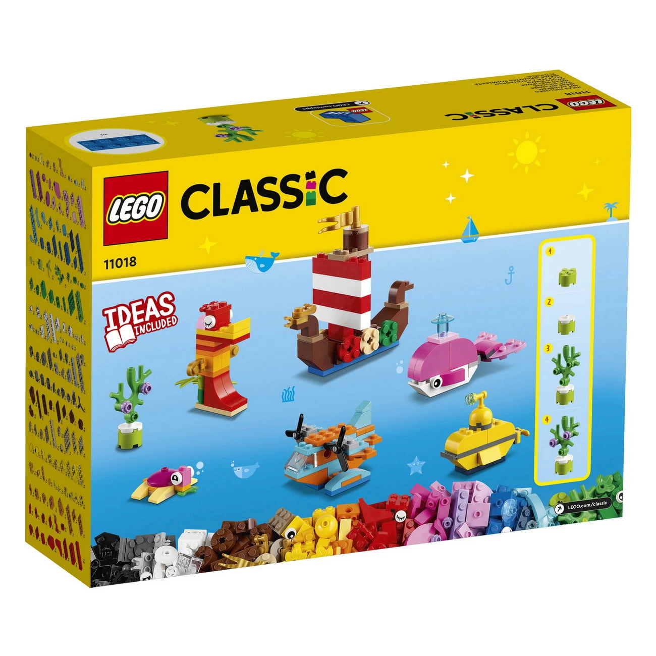 LEGO Classic 11018 - Kreativer Meeresspaß