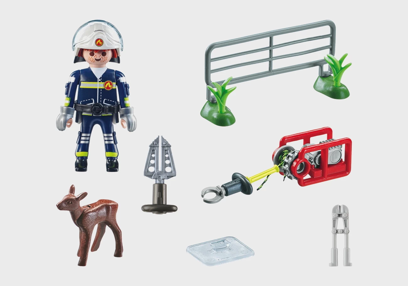 Playmobil 71467 - Feuerwehr Tierrettung