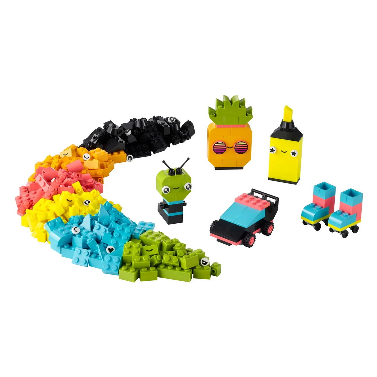 LEGO Classic 11027 - Neon Kreativ-Bauset