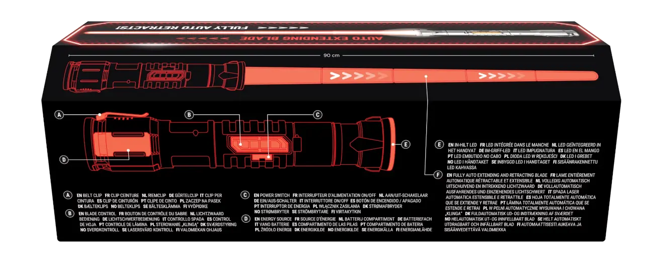 Power Saber Energy Blade - ROT  (Goliath)