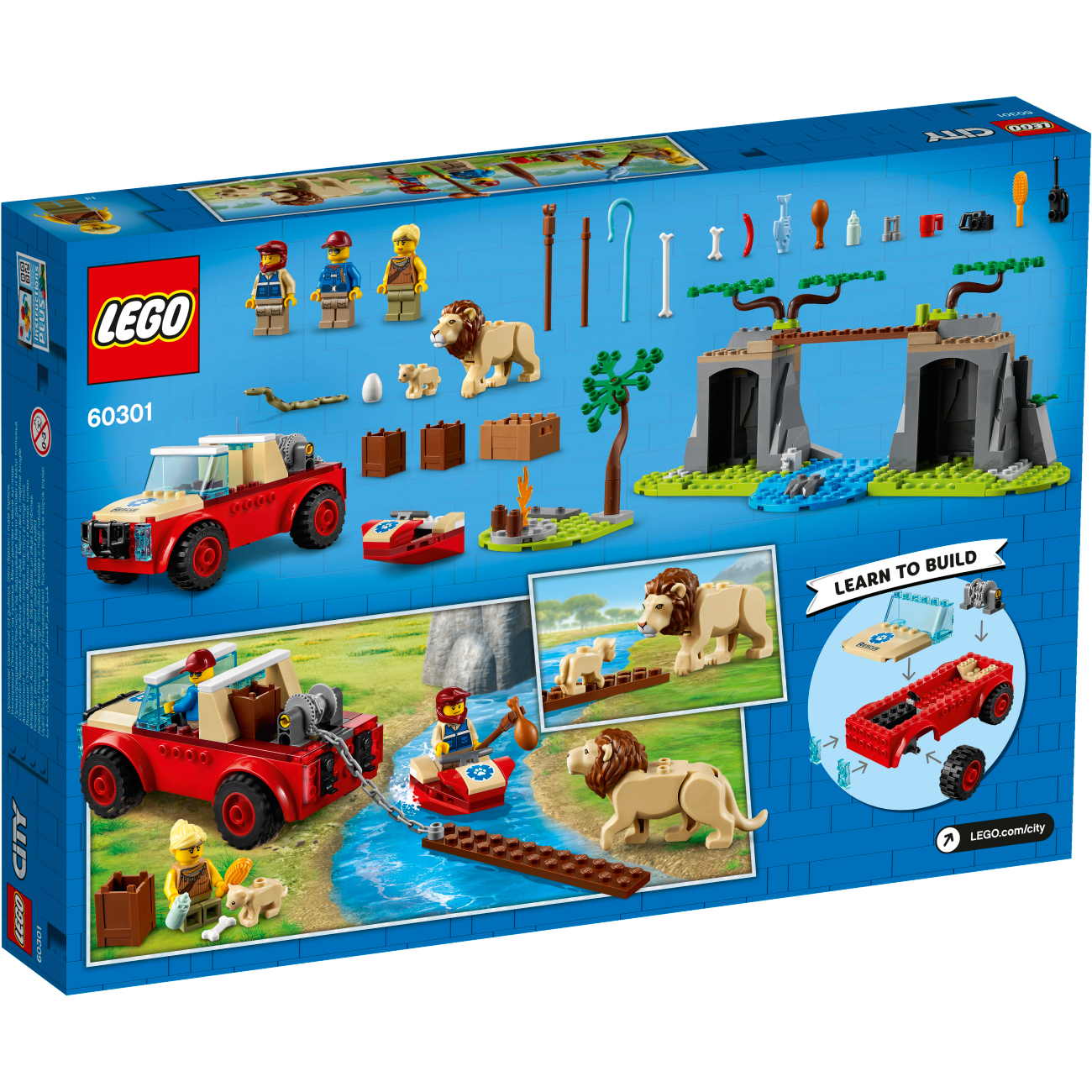 LEGO City 60301 - Tierrettungs-Geländewagen