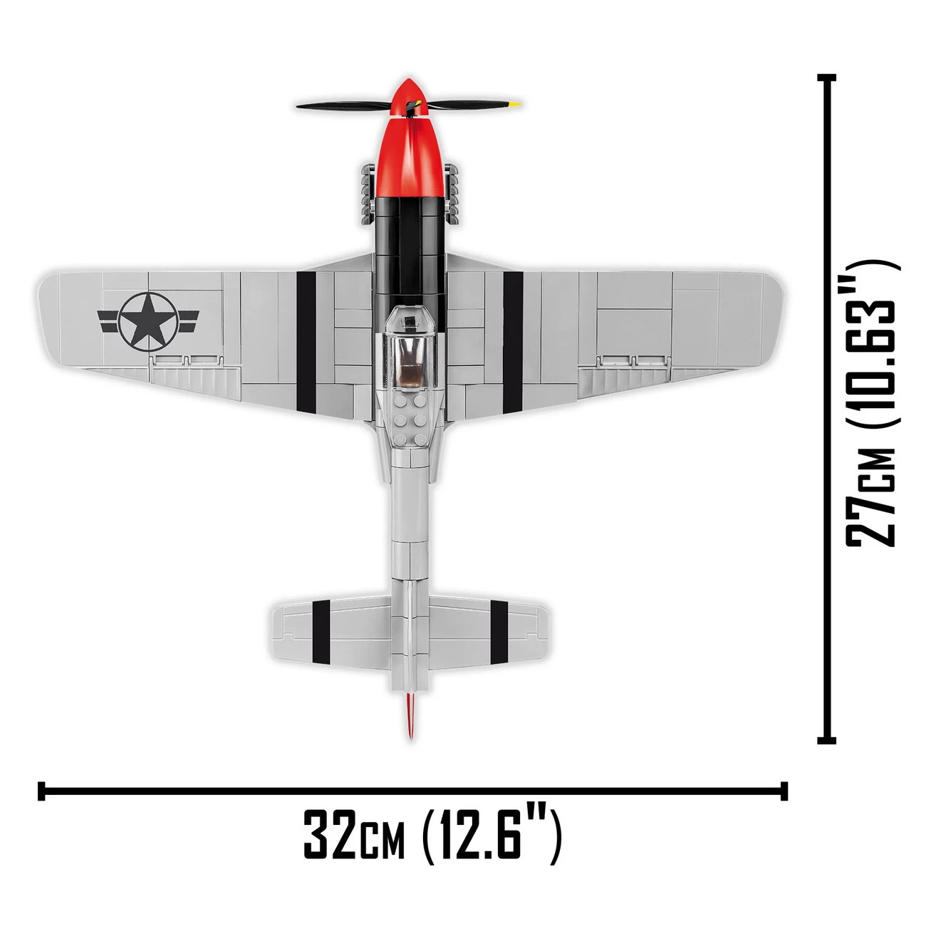 COBI - Mustang P-51D (5806) - Top Gun