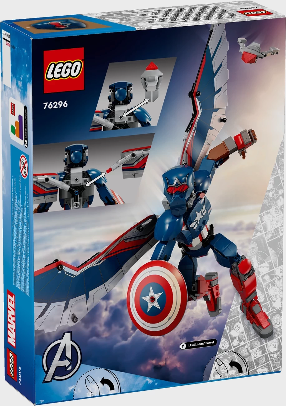 LEGO Marvel 76296 - New Captain America Baufigur