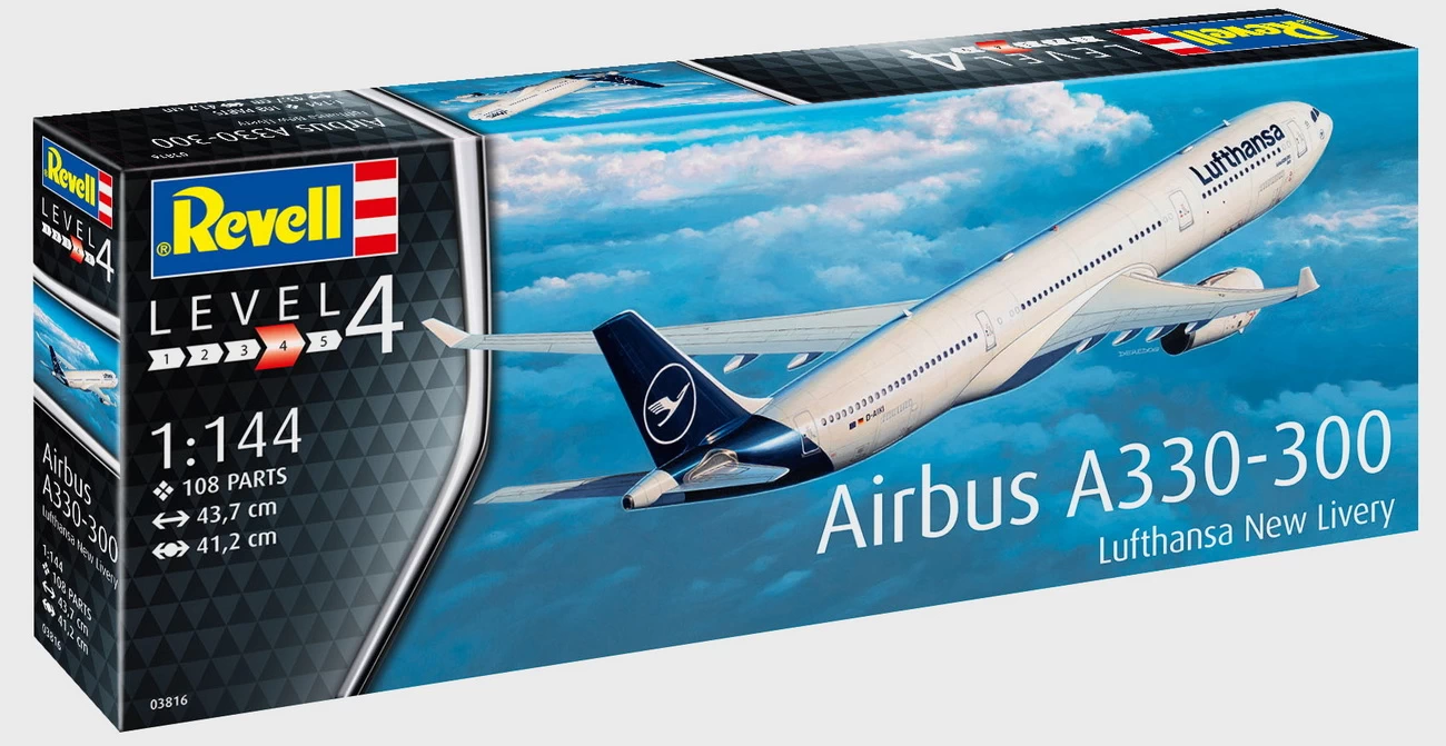 Revell 03816 - Airbus A330-300 Lufthansa New Livery